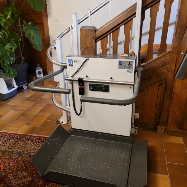Plateforme escalier